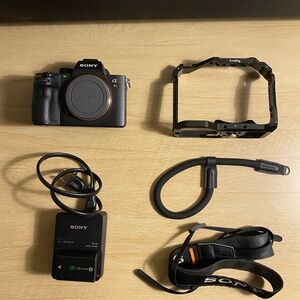 Sony A7riii Mirrorless Camera with Accessories